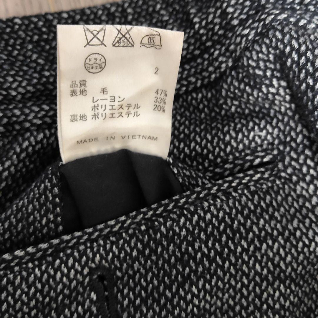 【美品 】ジョゼフ　オム スーツ セットアップ ストレッチ アンコン 総柄