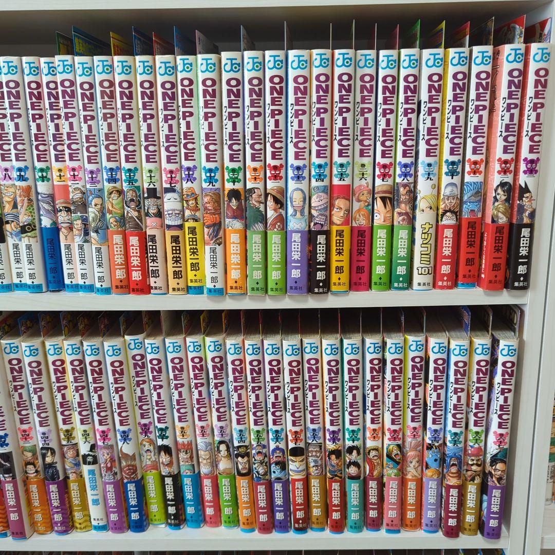 ONE PIECE 1〜111巻＋関連本9冊全巻初版帯、冊子多数120冊セット