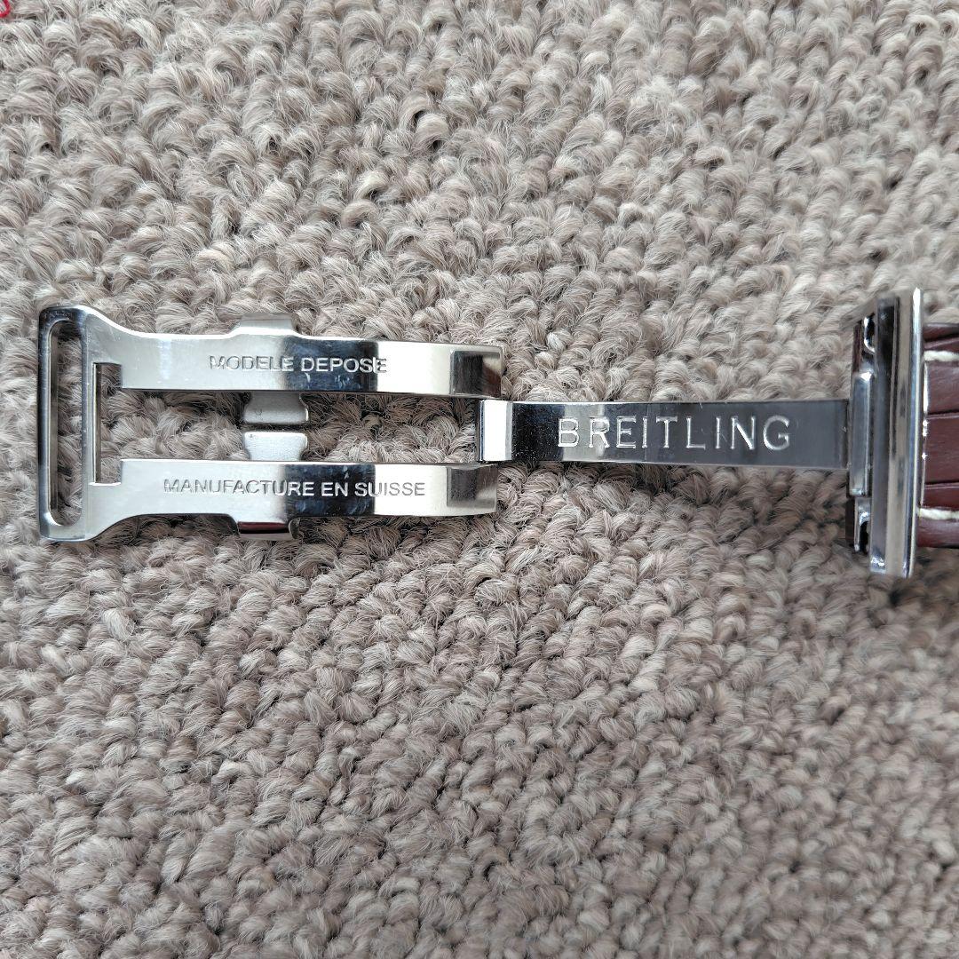 ブライトリング純正ベルト22-20 Dバックル付