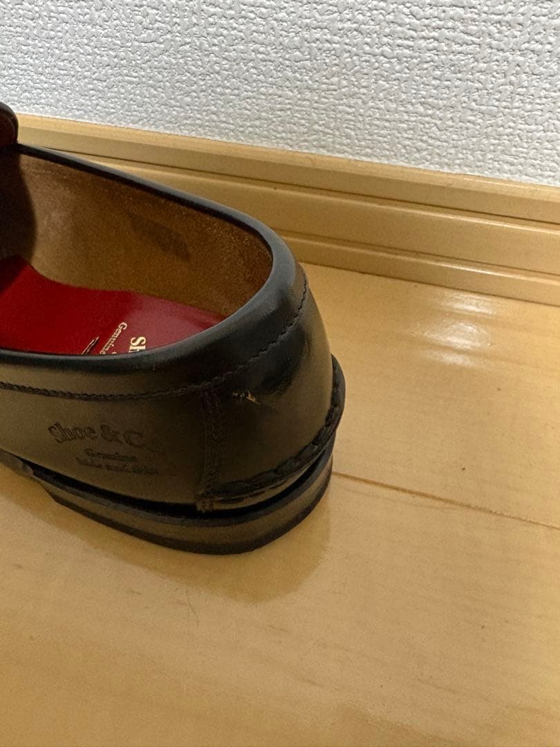REGAL Shoe&co. BEAMS別注 ブラックタッセルローファー26cm