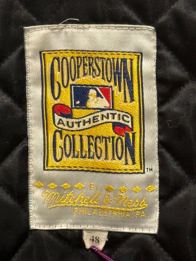 ★Mitchell & Ness★デトロイトタイガース★袖革スタジャン