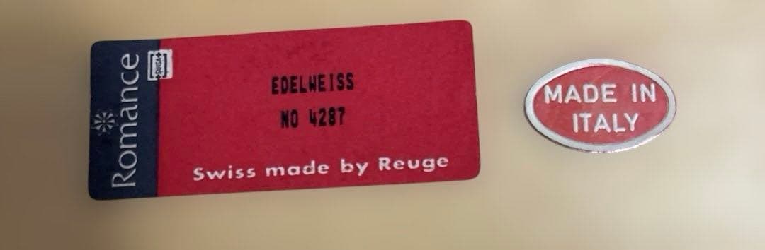REUGE リュージュ Edelweiss 大型 ジュエリーボックス