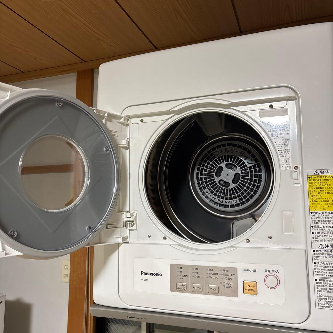 パナソニック　衣類乾燥機【NH-D603】2023年製　Panasonic