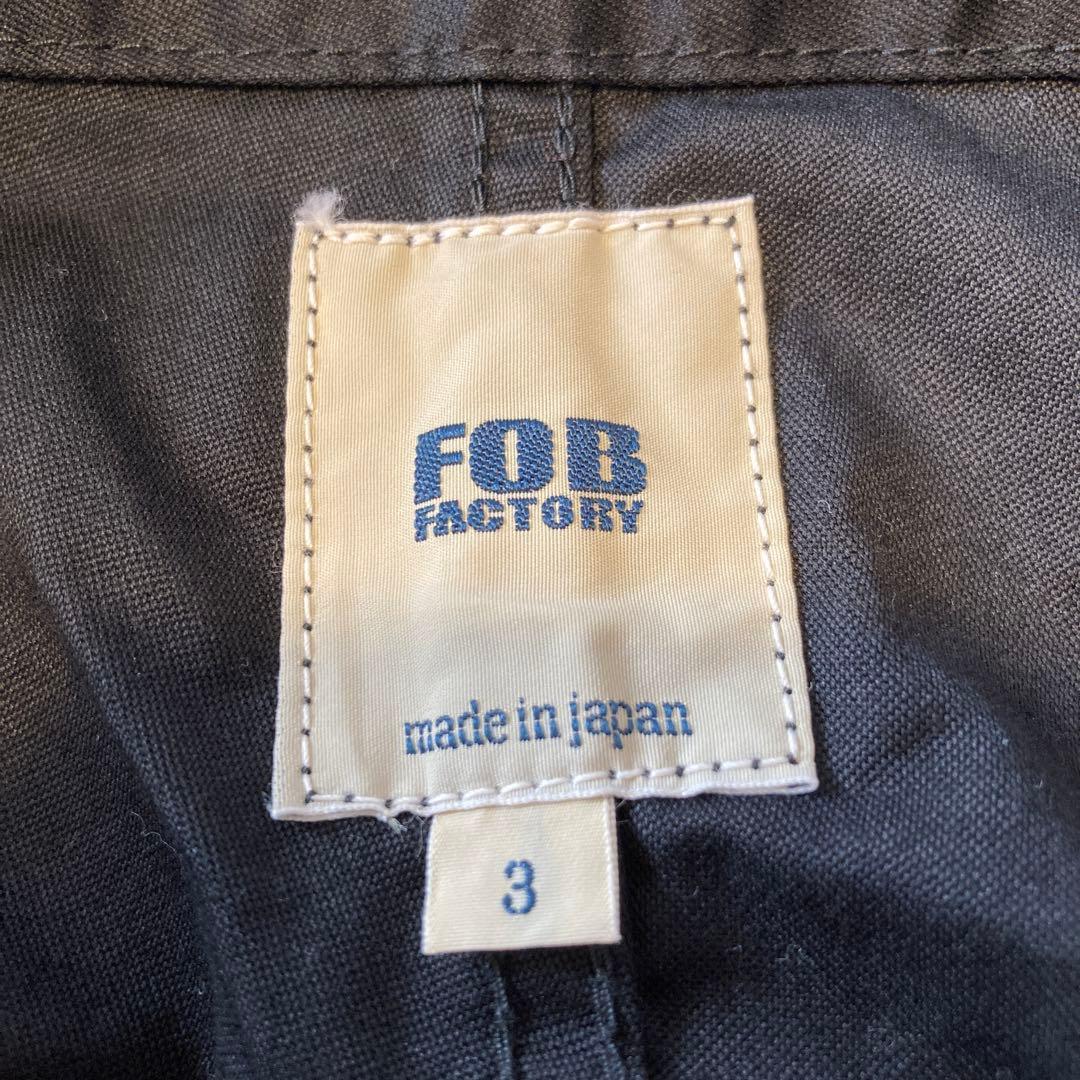 FOB FACTORY ミリタリーオーバーオール　 F0489 サイズ3