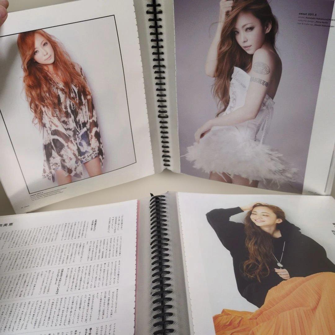 安室奈美恵　雑誌切り抜きファイル２冊セット