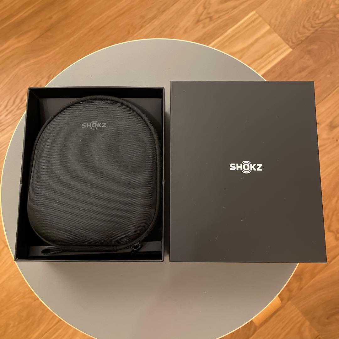 使用少　美品　SHOKZ OPENRUN PRO 骨伝導　ワイヤレスイヤホン