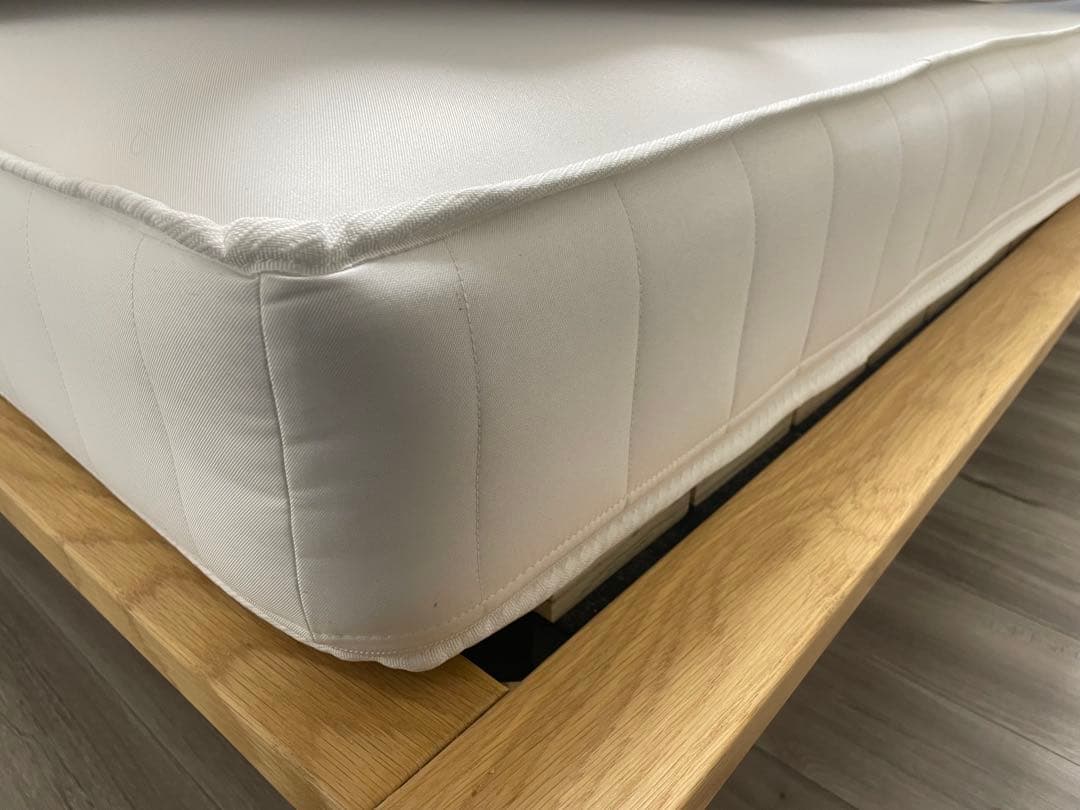 【送料込み】無印良品　ダブルサイズ 高密度ポケットコイルマットレス