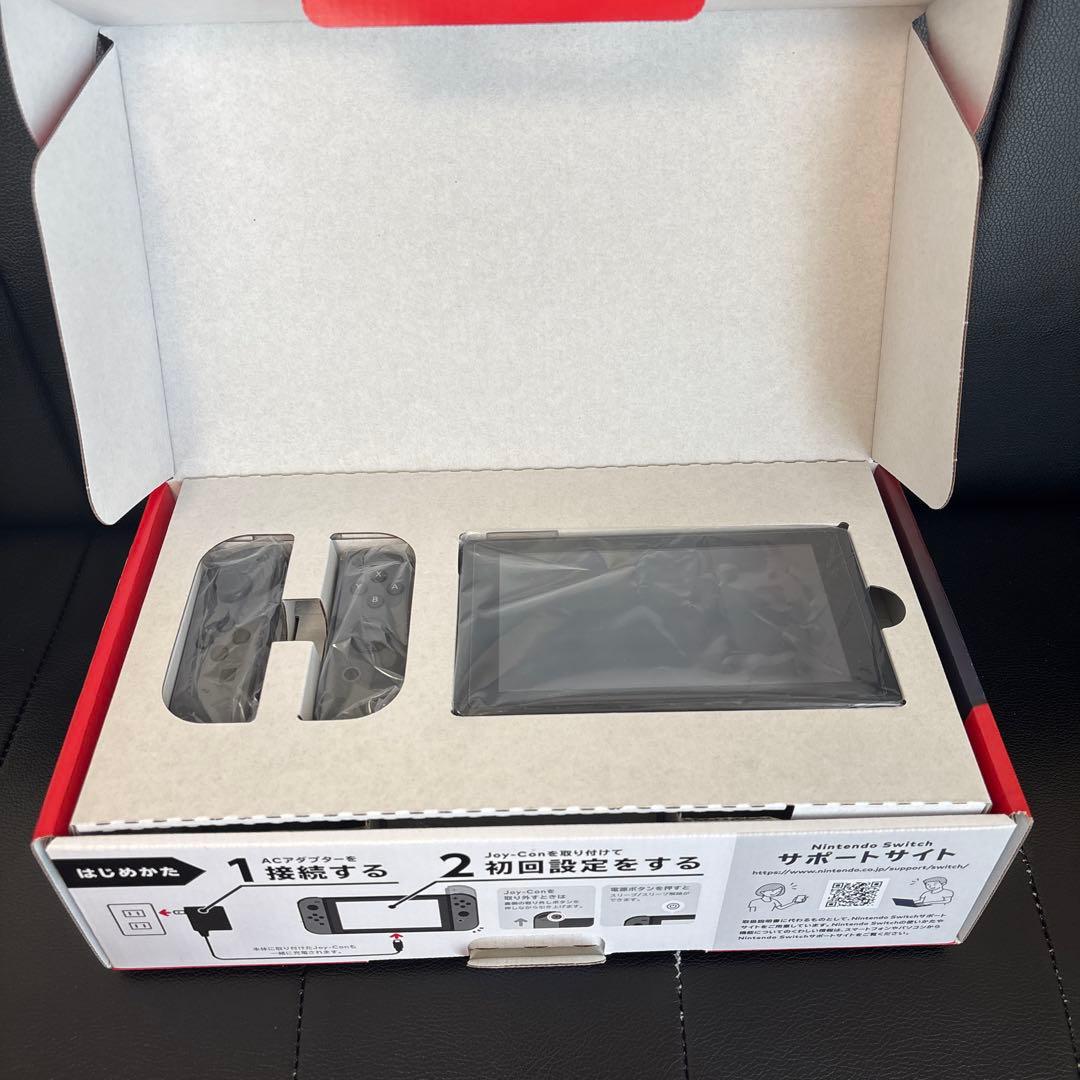 【同梱品完備】Nintendo Switch グレー