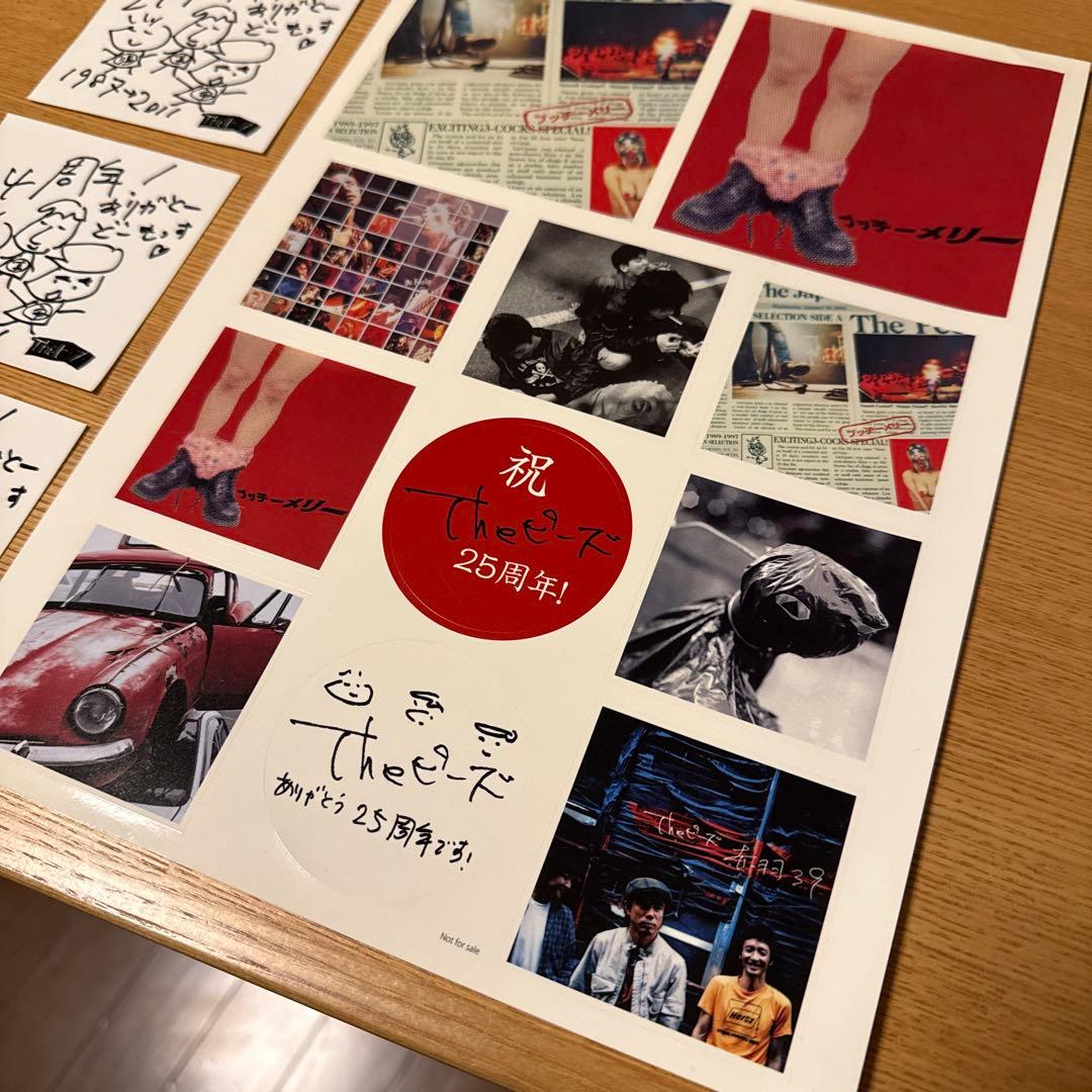 Theピーズ　　アルバム　シングル　ステッカー　セット