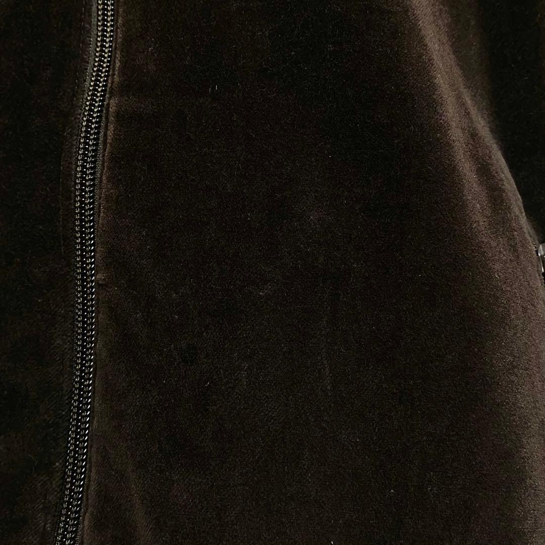 adidas トラックジャケット ブラウン ゴールド XS アディダス 茶