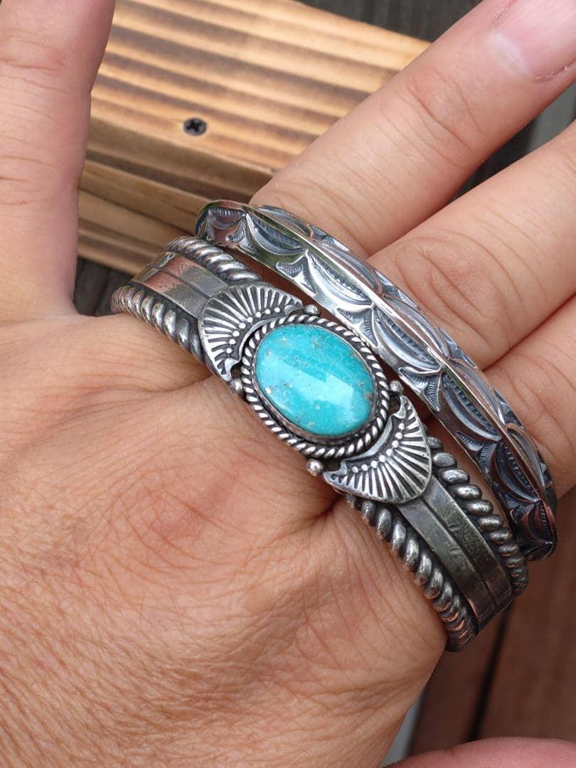 ❗️andyページ❗️インディアンジュエリー、スタンプワークバングル