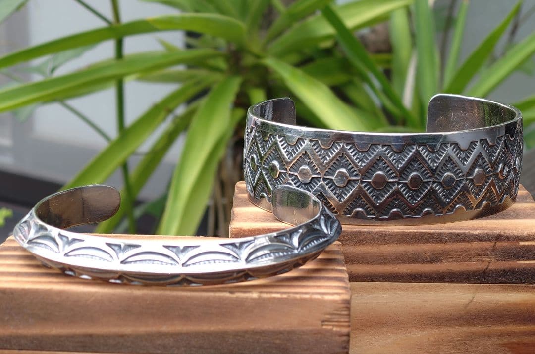 ❗️andyページ❗️インディアンジュエリー、スタンプワークバングル