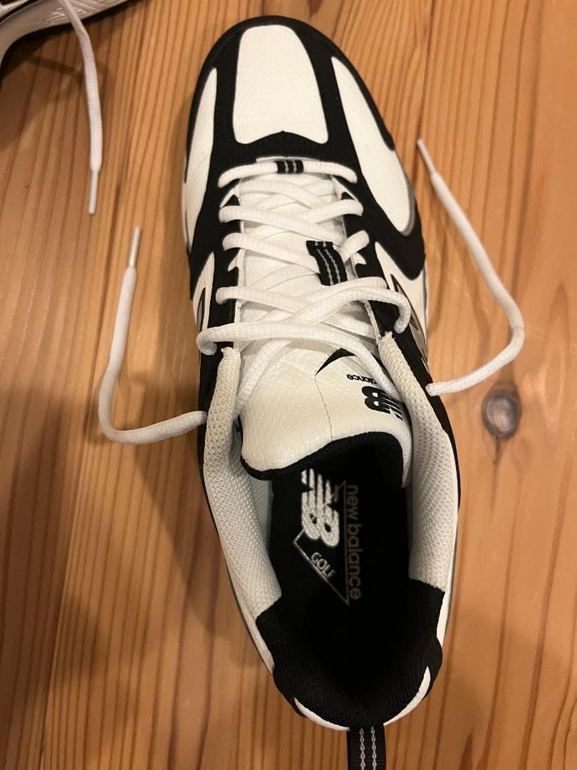 26.5 New Balance 530 ゴルフシューズ ホワイト/ブラック