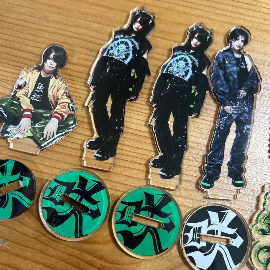 な*む様 甘い暴力 咲 アクスタ 生首ヘアゴム 暴狂 キーホルダー