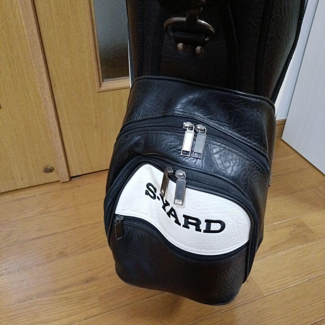 S-YARD 　エスヤード　合皮 ゴルフバッグ キャディバッグ