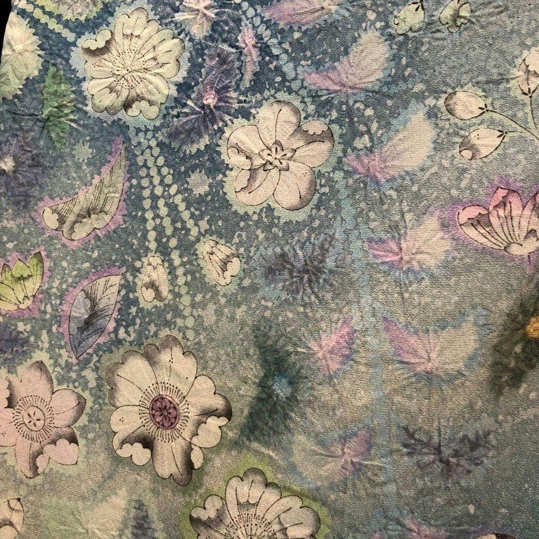 辻ヶ花振袖 1式セット 草履バッグ付き