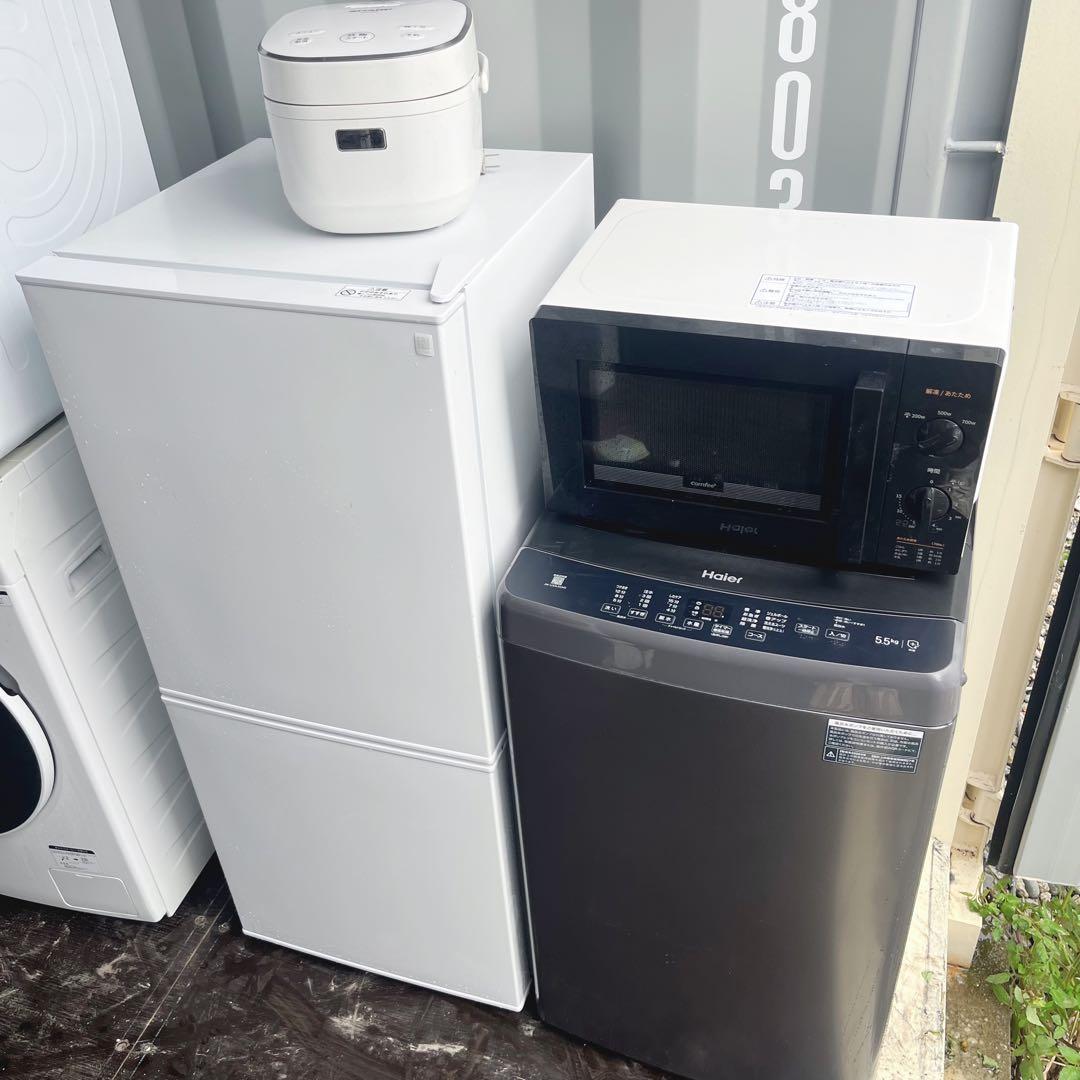 325取付無料！2024年製高性能おしゃれインテリア冷蔵庫洗濯機電子レンジ炊飯器