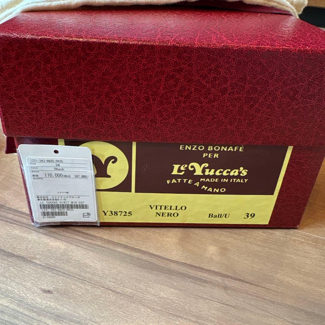 Le Yucca's 別注 ビットローファー　39 ブラック　 y38725