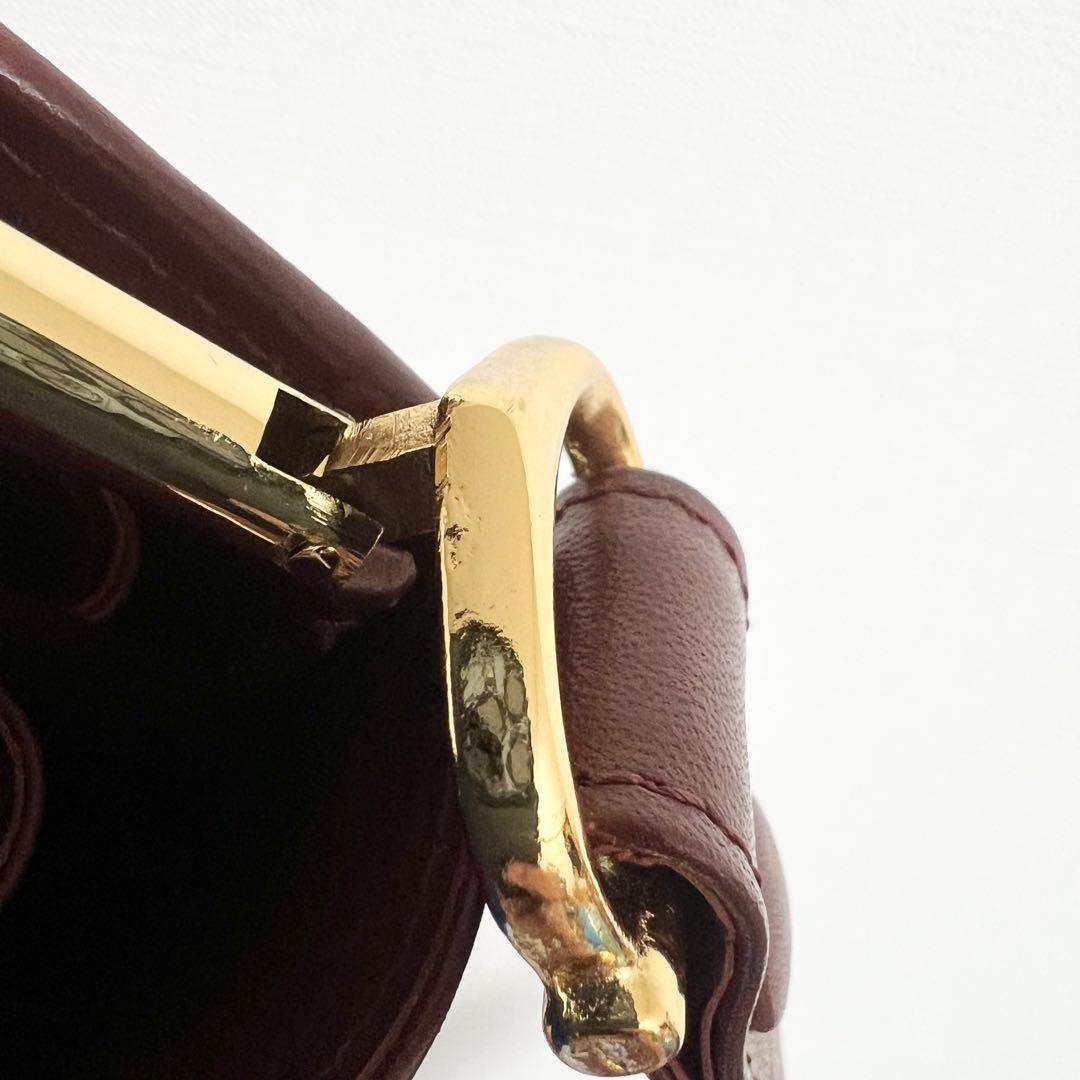 【極美品】Cartier カルティエ ショルダーバッグ マストライン フラップ