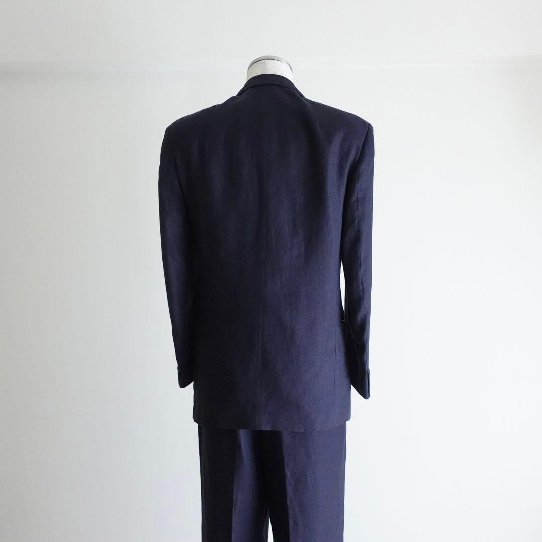 【イタリア製】80s GIANFRANCO FERRE リネン　セットアップ