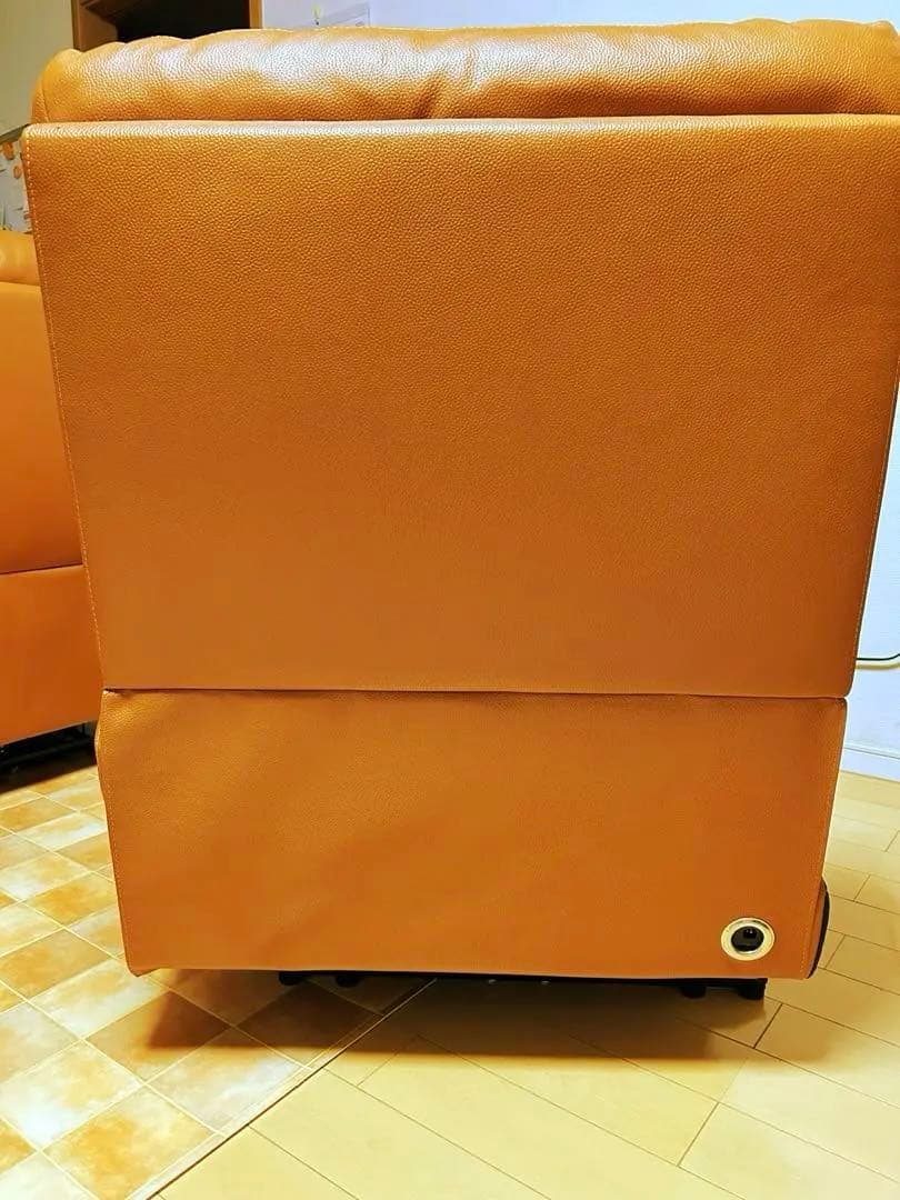 ヤマダオリジナル　3人掛け　電動リクライニングソファ　YES140001LBR