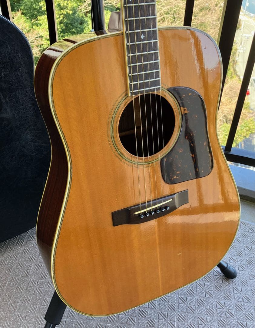 ★激レア！YAMAKI G50 縦ロゴ ギャラガーモデル TOP単板 ギター ★