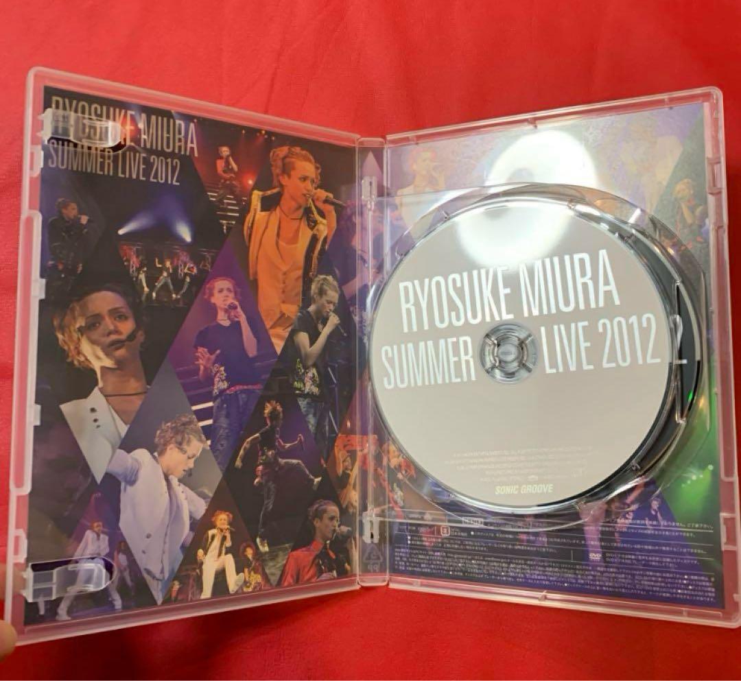 三浦涼介/RYOSUKE MIURA SUMMER LIVE 2012 美品