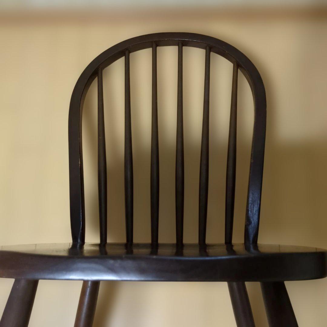 飛騨産業キツツキマークアンティークウィンザーチェア