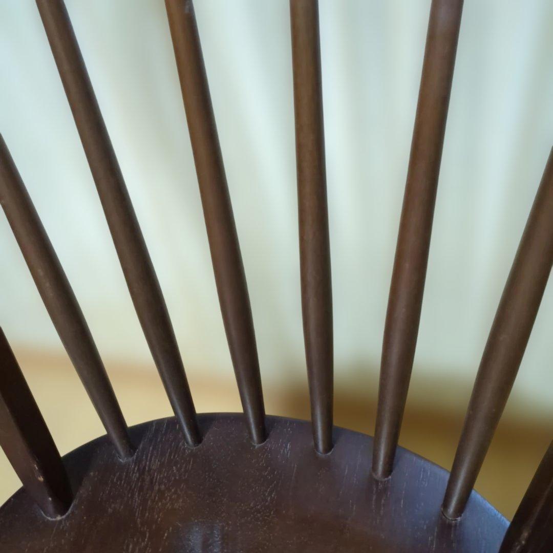 飛騨産業キツツキマークアンティークウィンザーチェア