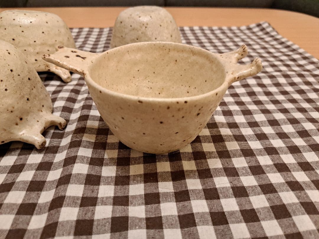 最終値下　金成潤子さん　くまさんボウル四個セット