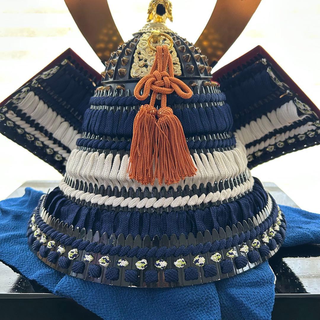 五月人形 伝統的武士の鎧　五月飾り　兜　大和人形