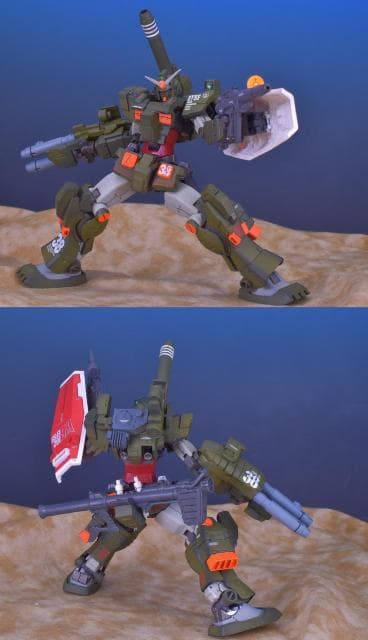 ト*ス様 改造品 スペシャルクリエイティブモデル フルアーマーガンダム(リアルタ