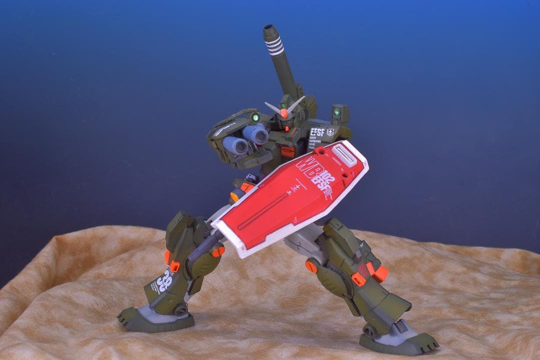 ト*ス様 改造品 スペシャルクリエイティブモデル フルアーマーガンダム(リアルタ