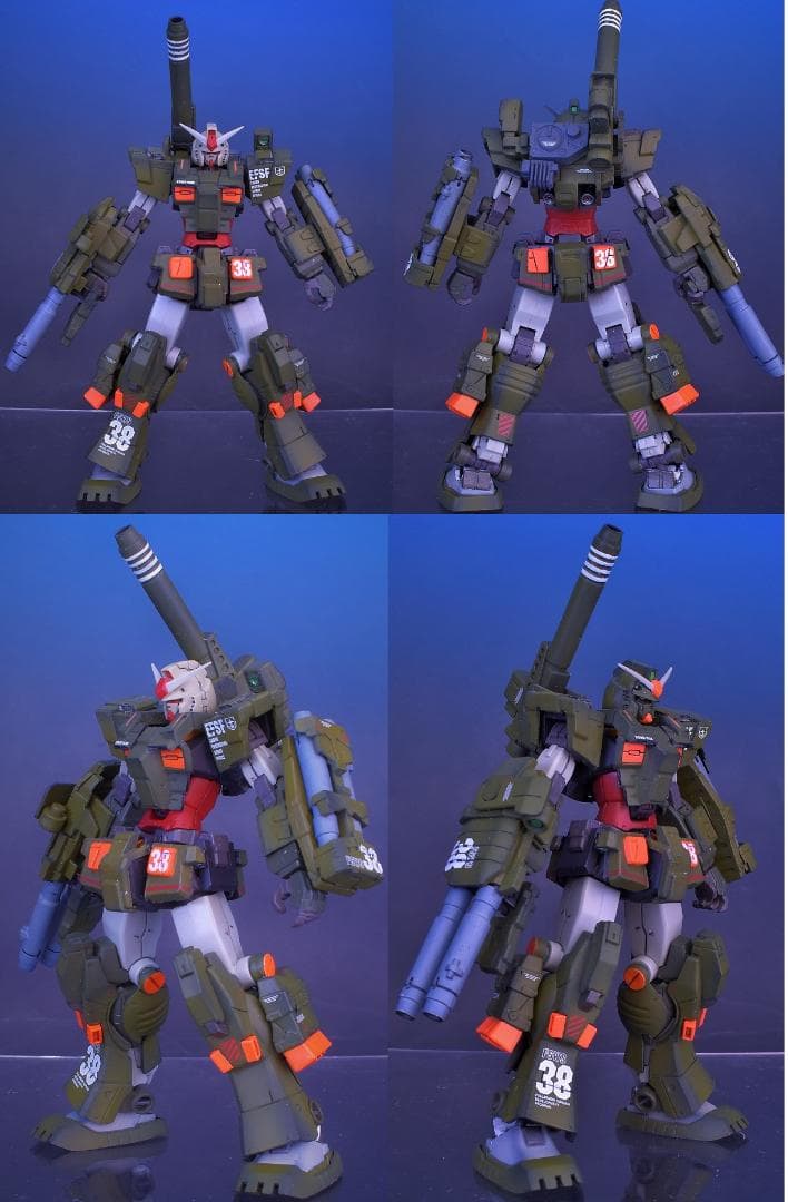 ト*ス様 改造品 スペシャルクリエイティブモデル フルアーマーガンダム(リアルタ