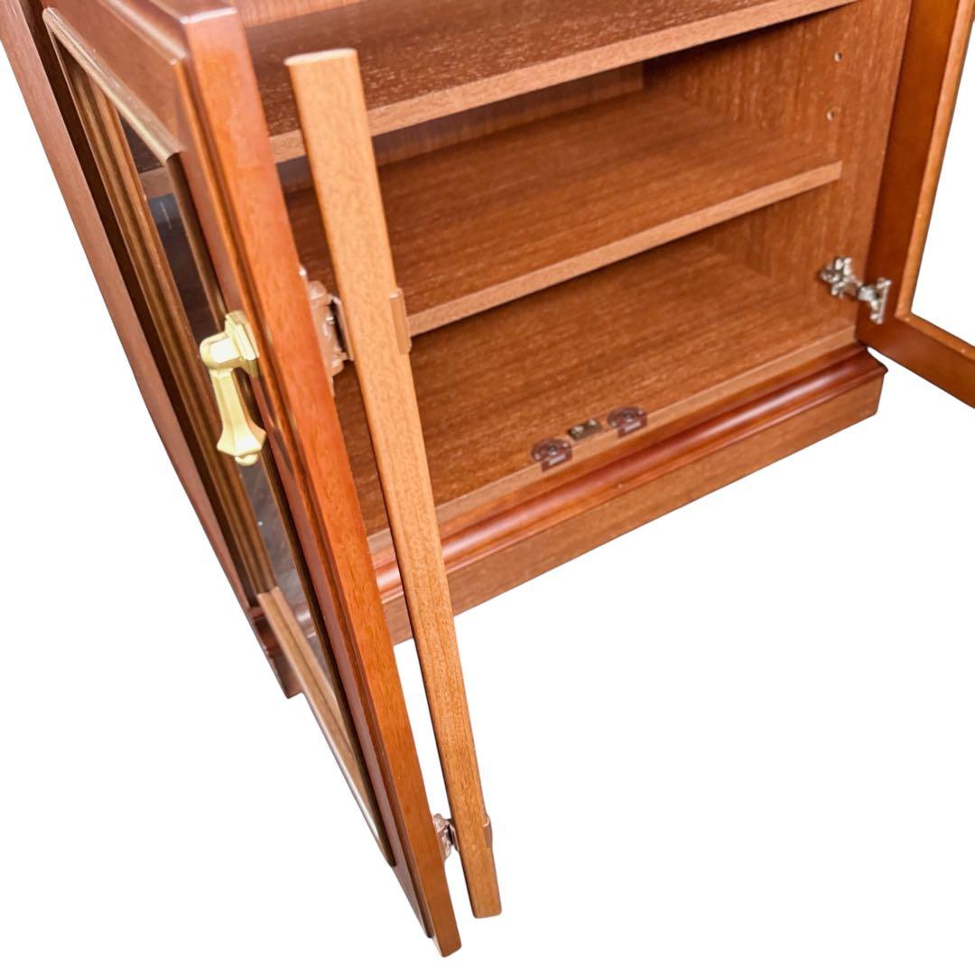 HR798 MARUNI マルニ木工 地中海シリーズ ローボードガラス扉