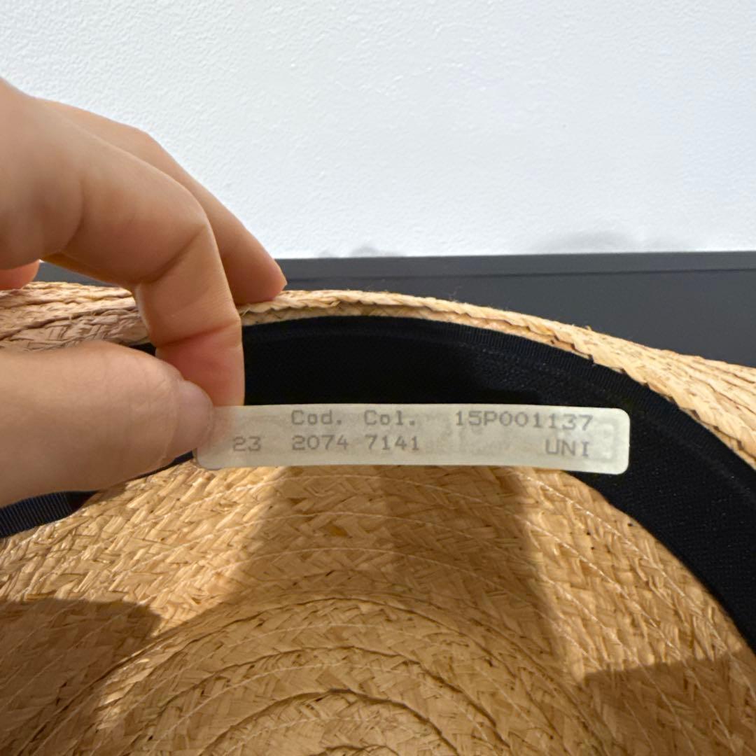 ボルサリーノ　Borsalino 麦わら帽子