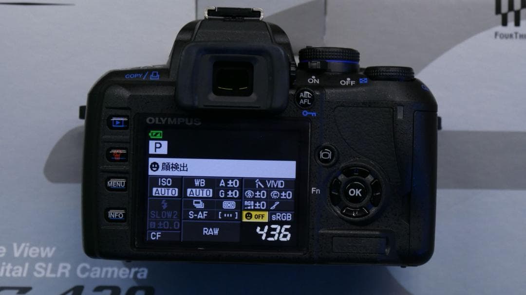 美品 オリンパス E-420 ボディ 箱あり