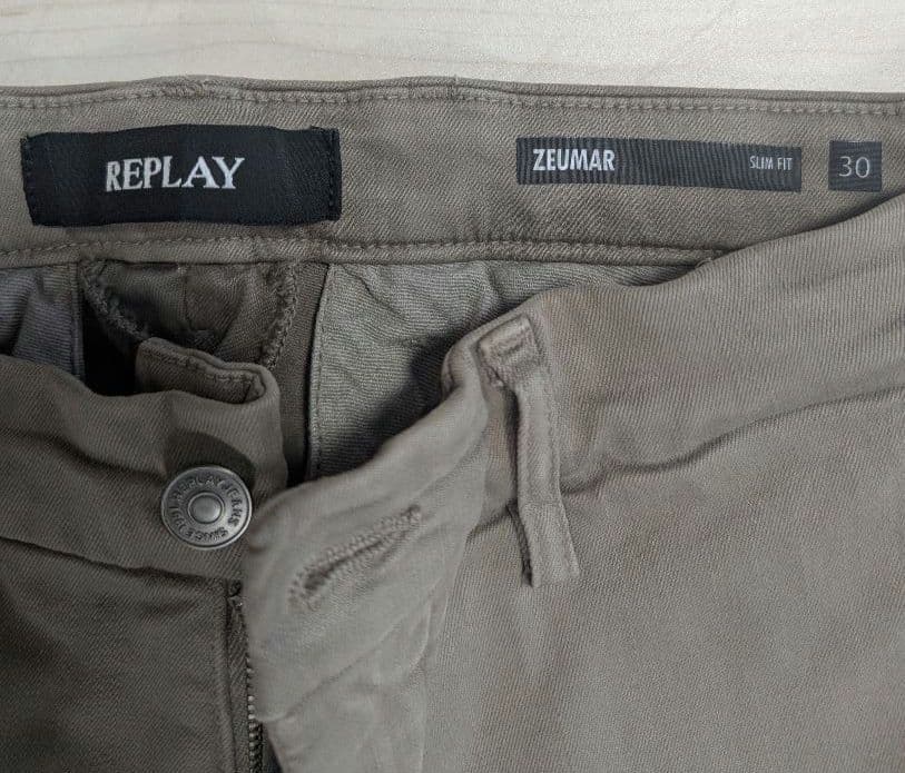 サブローさま　REPLAY Hyper Chino スリムフィットチノパンツ