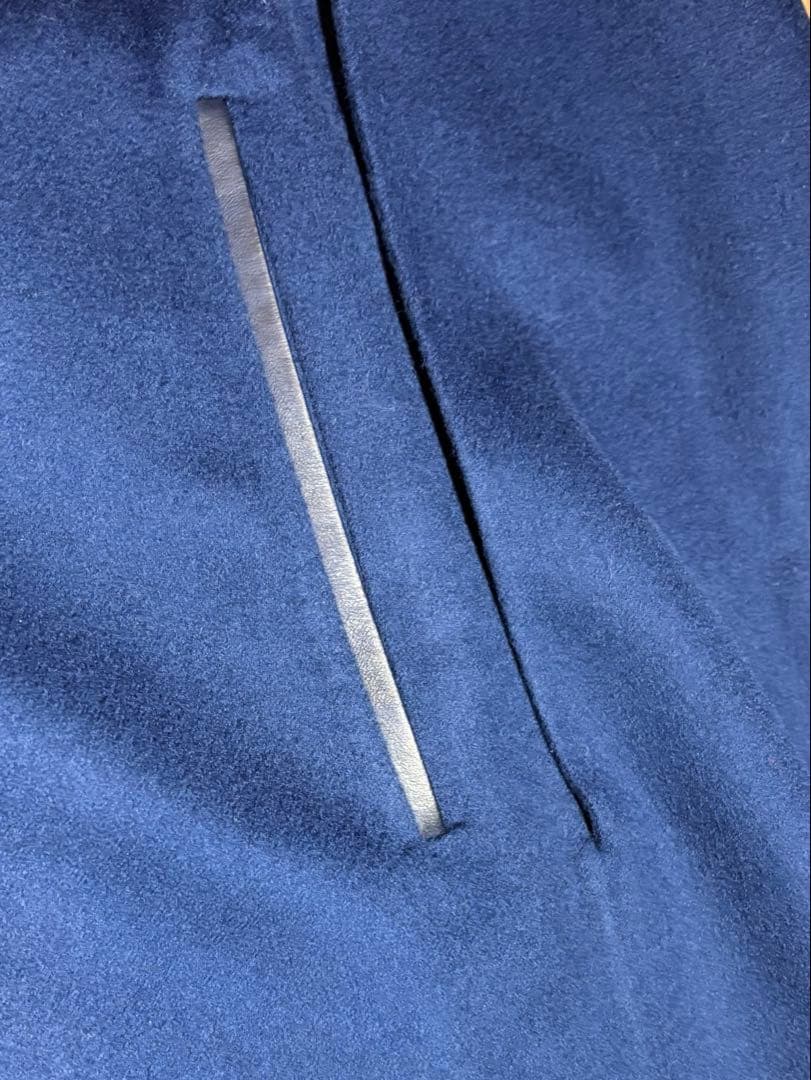 美しいロイヤルブルーロロピアーナカシミアオンリーダブルポンチョ、ケープ、マント