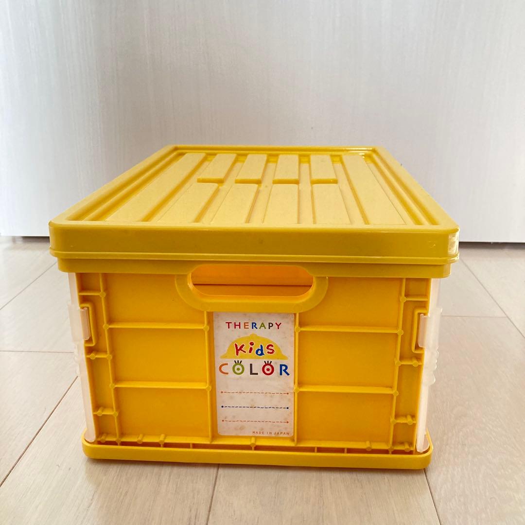 ナカバヤシ kids color 折りたたみコンテナ　カラー ミッフィー 4点