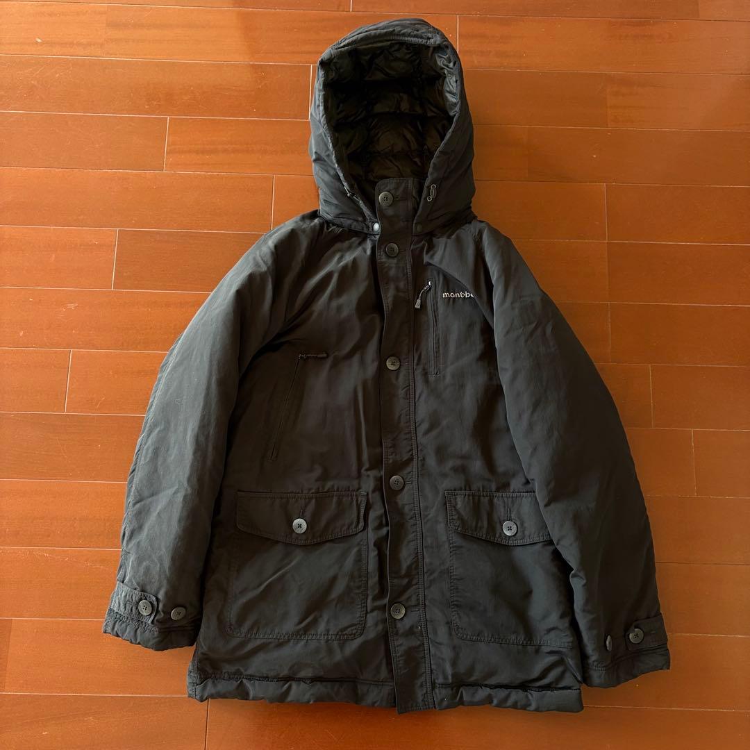 mont-bell ハスキーコート　ダウン　ブラック　黒　Mサイズ　レア