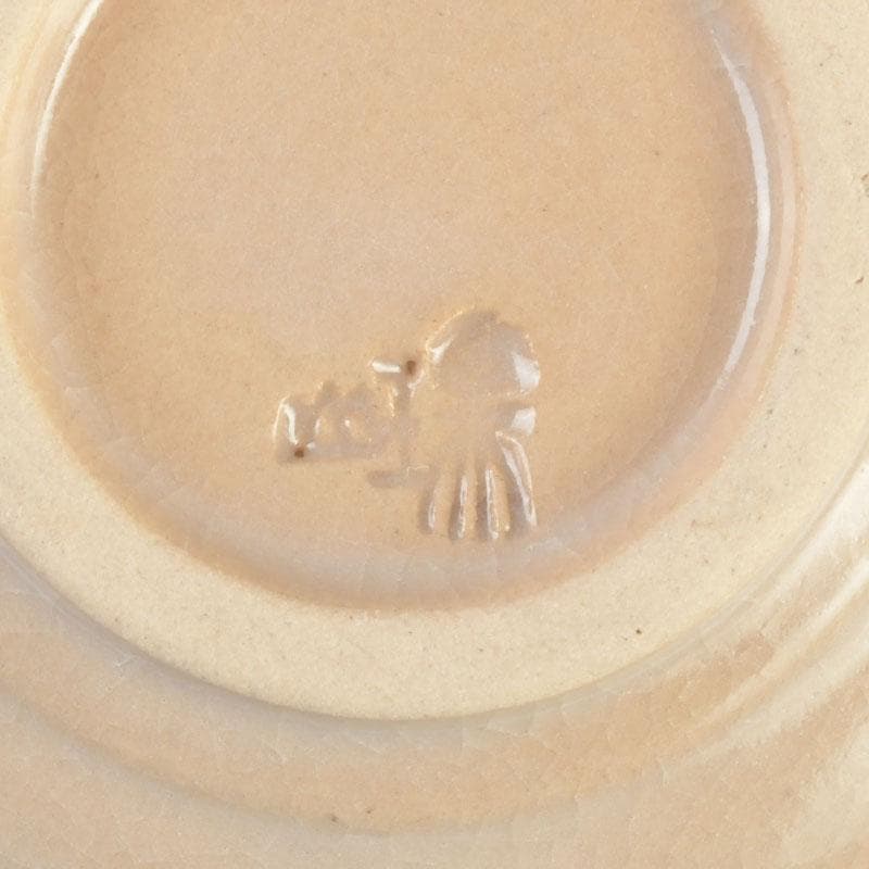 茶道具　萬古焼　加賀瑞山造　赤絵　翔龍香合　共箱　V　9780