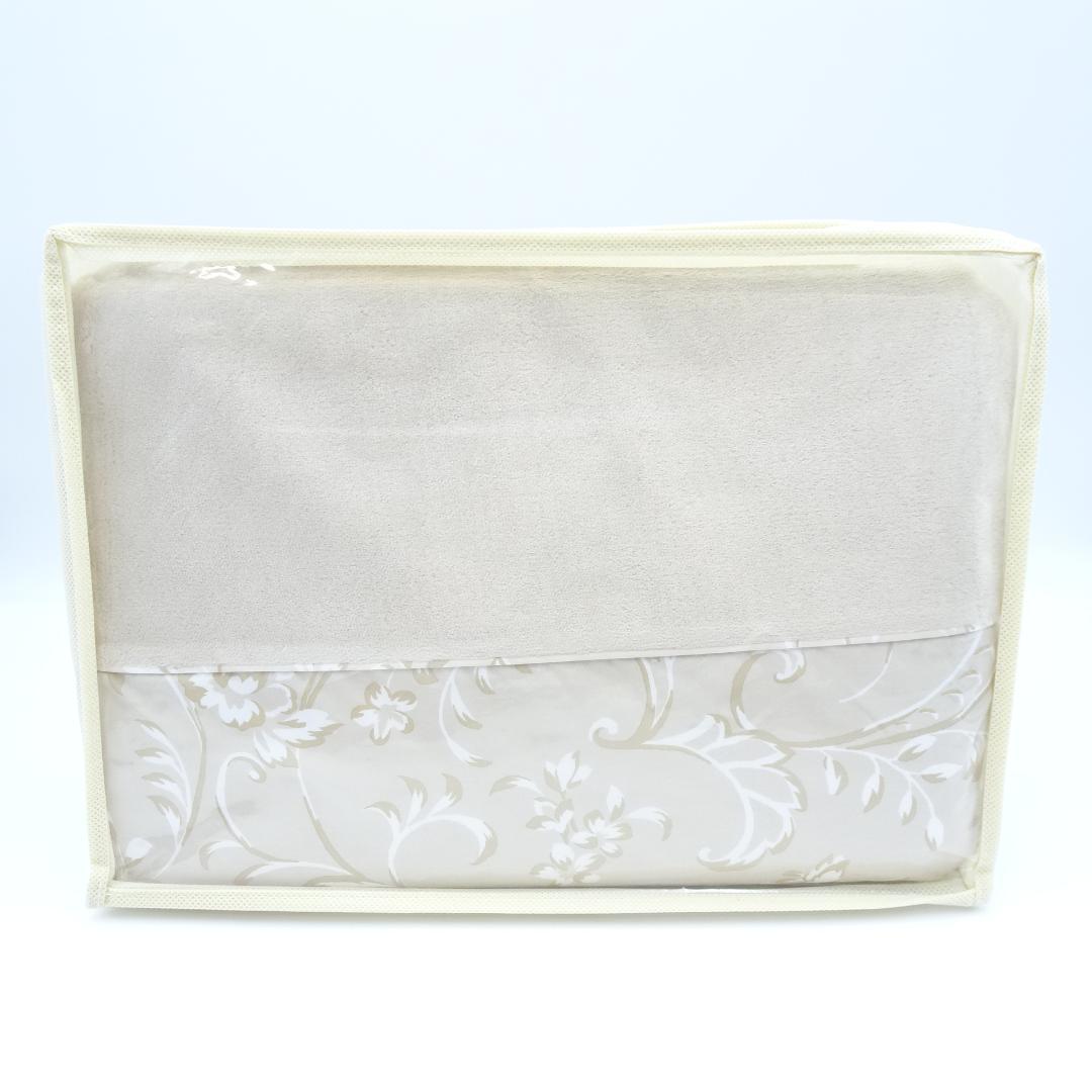 シャルレ　RA254　あったか掛布団カバーダブル　ベージュ　未使用品