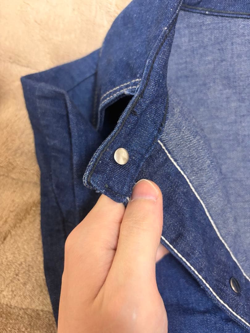 カバーオール40s〜60sデニムジャケット(着画あり)