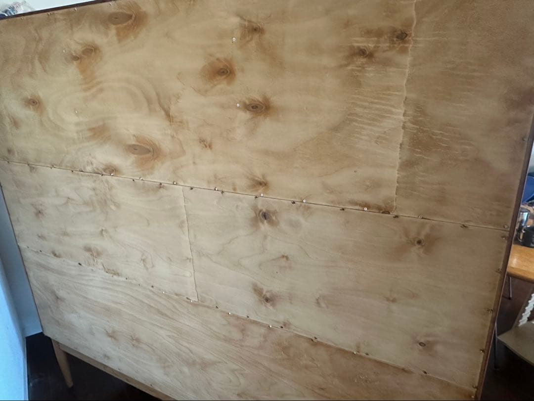 N*O様 北欧家具　デンマーク製　キャビネット　蛇腹　カップボード　食器棚　本棚