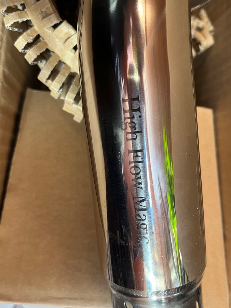 CB400SF.SB NC42 ヨシムラスリップオンサイクロンチタンサイレンサー