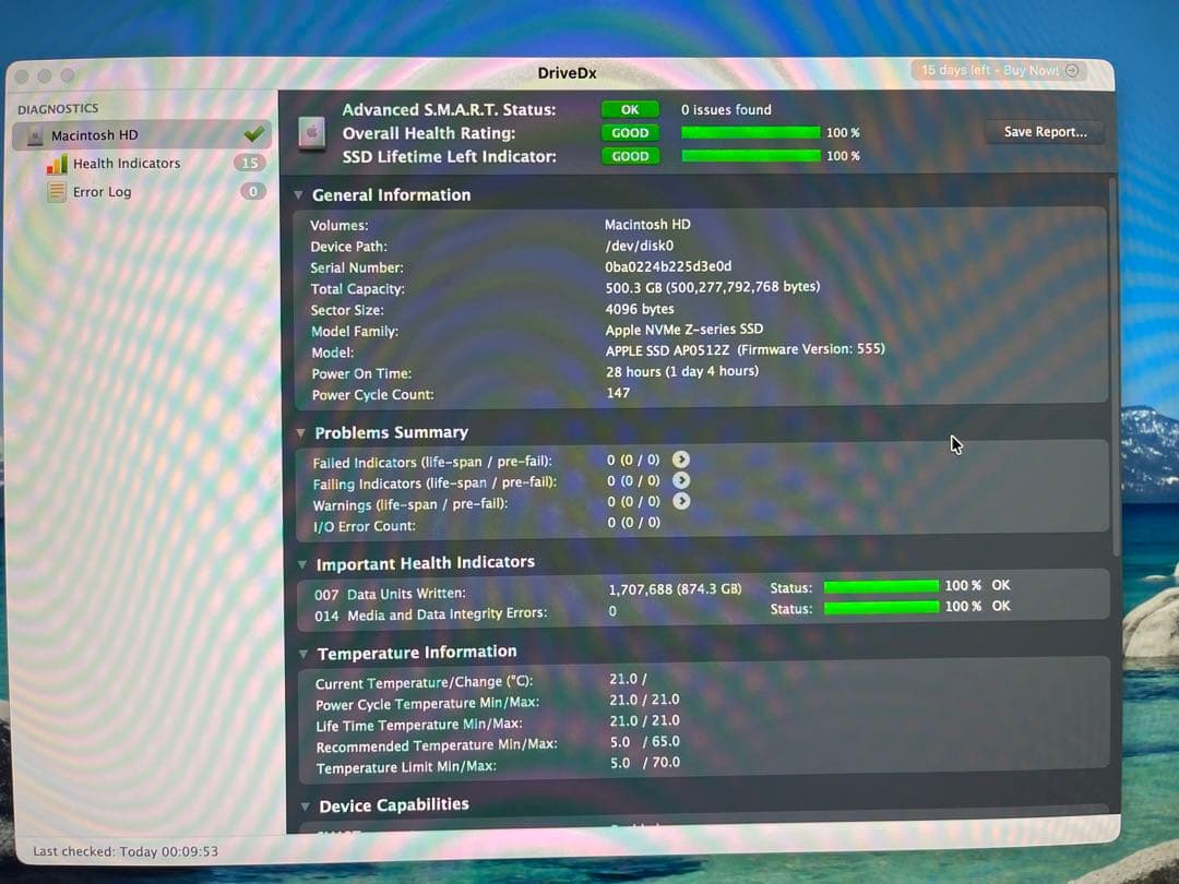 iMac2023 M3 16GB 512GB 8C 8Cブルー 通電28H