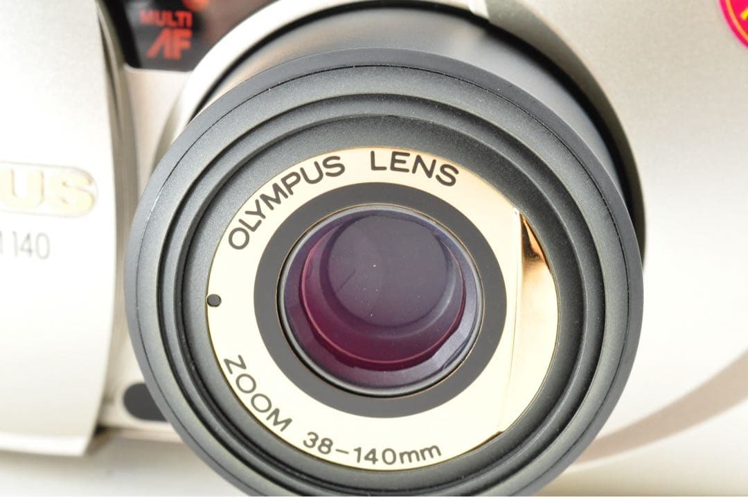 美品　OLYMPUS μ ZOOM 140 VF ミュー フィルムカメラ