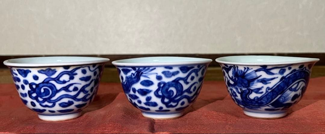 由*麻様 煎茶道具　茶器　茶碗　6客セット