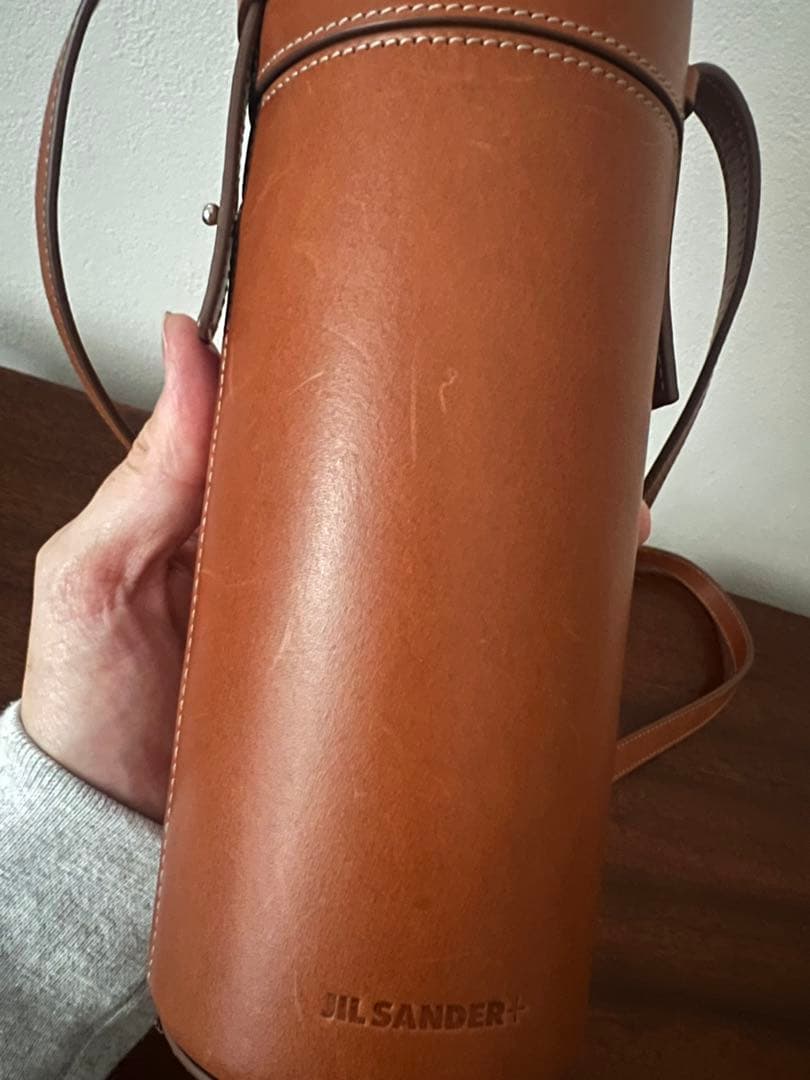 ジルサンダー　水筒レザーケース